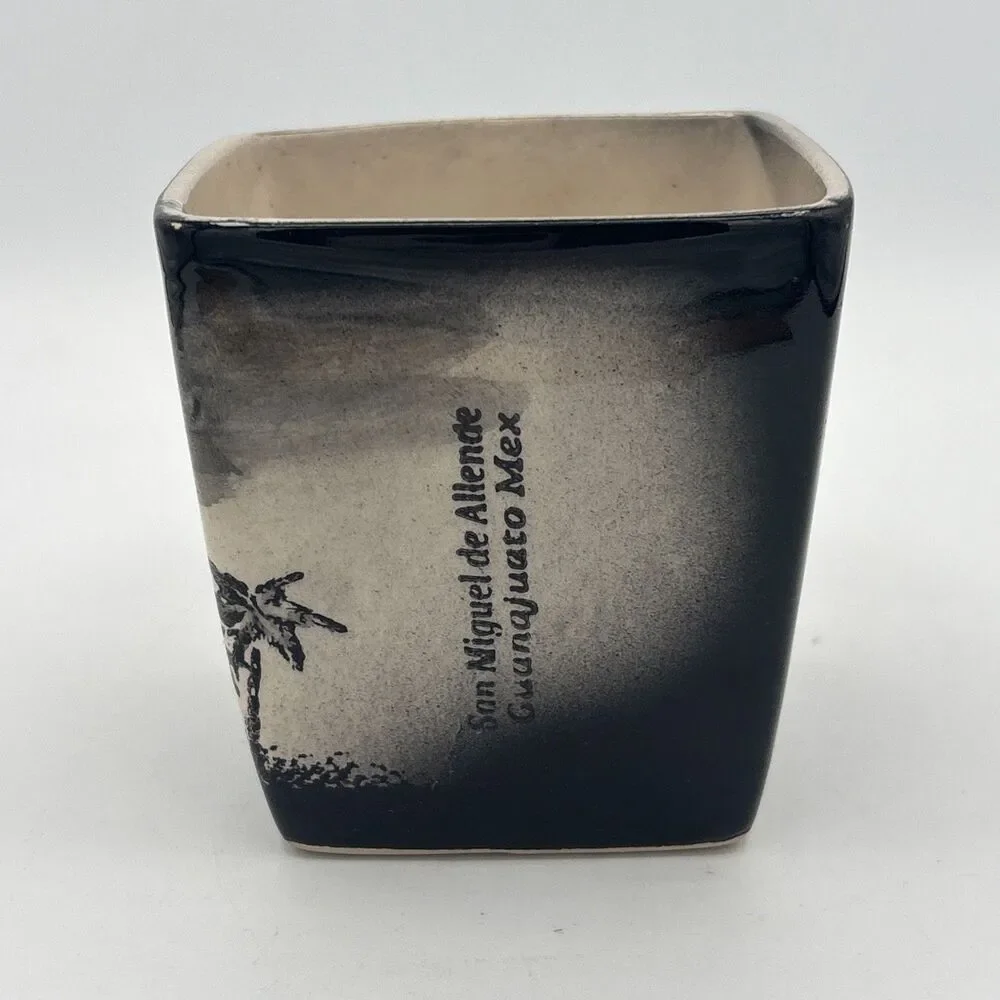 San Miguel de Allende Mexico Square Ceramic Mug Parroquia San Miguel Arcangel